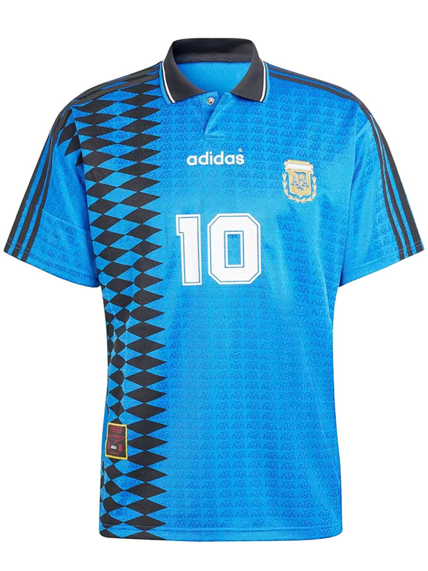 Argentina maillot rétro domicile 10 édition spéciale uniforme de football premier maillot de football sportswear pour hommes 1994